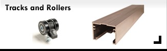 cavity slider track and roller