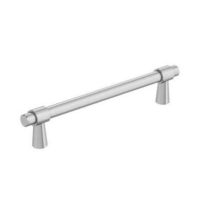 Amerock Destine 5-1/16 Inch cc Cabinet Pull Polished Chrome