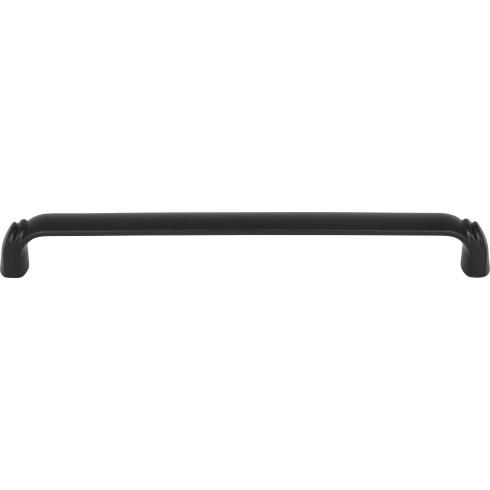 Top Knobs TK1037BLK Pomander Appliance Pull 12 Inch CC Flat Black
