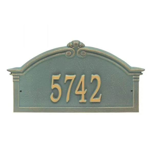 Whitehall Personalized Roselyn Arch Plaque - Grande - Wall - 1 Line