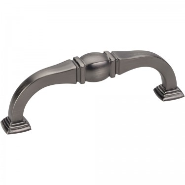 Hardware Resources Katharine 96mm CC Cabinet Pull - Brushed Pewter