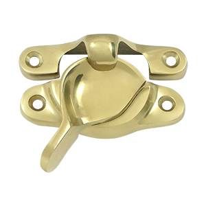 Deltana Solid Brass 1-1/16 x 3 Inch Window Sash Lock