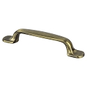 Berenson Euro Moderno Pull 96MM C/C Brushed Antique Brass