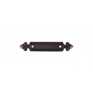 Top Knobs M196 Tuscany Dover 2 1/2 Inch CC Backplate Dark Antique Brass