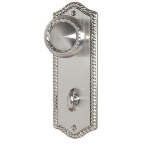 Emtek Rope Thumbturn Privacy NON-KEYED Sideplate