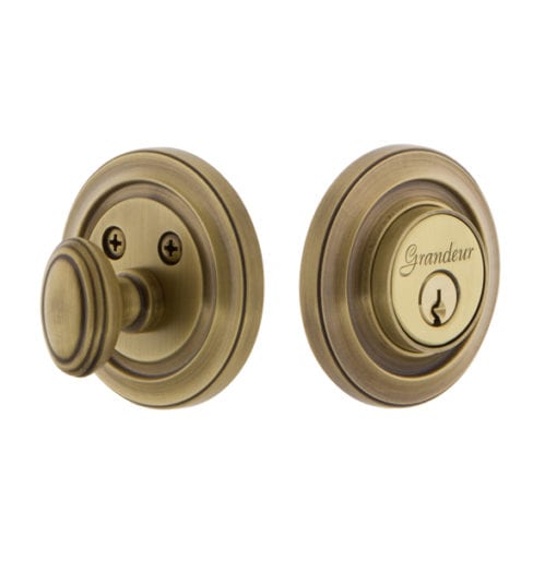 Grandeur Circulaire Deadbolt - Single Cylinder