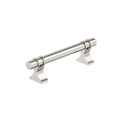 Amerock Davenport 3-3/4 Inch cc Cabinet Pull Polished Nickel