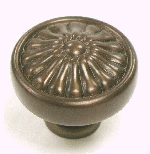 Top Knobs M772 Flower Knob 1 1/4 Inch Oil Rubbed Bronze