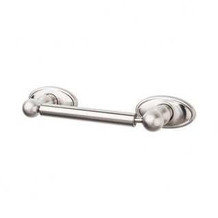 Top Knobs ED3BSNC Edwardian Oval Tissue Holder Brushed Satin Nickel