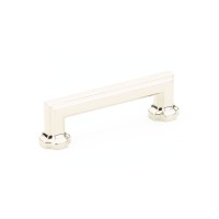 Schaub Empire 3 1/2 inch CC Cabinet Pull in Polished Nickel