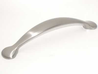 Top Knobs M419 Nouveau Honeyman Pull 5 1/16 Inch CC Brushed Satin Nickel