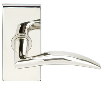 Inox 210 Air-Stream Lever Handle with Rectangular Rosette