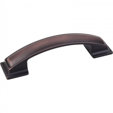Hardware Resources Annadale 3-3/4 Inch CC Cabinet Pull - Brushed Oil-Rubbed Bronze
