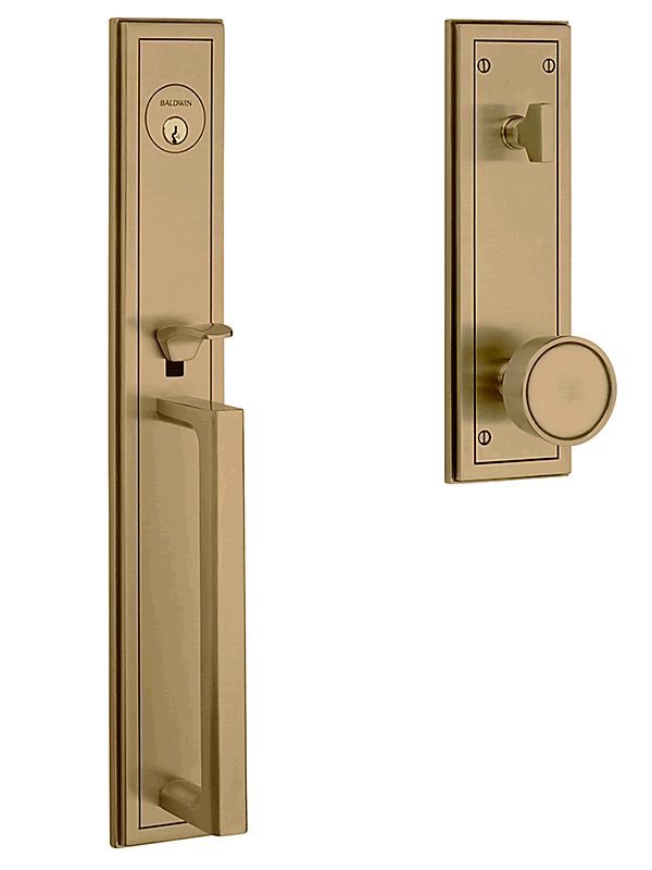 Baldwin Hollywood Hills Full Escutcheon Handleset 85311