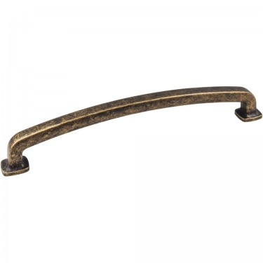Hardware Resources Belcastel 1 Appliance Pull 18 Inch CC - Distressed Antique Brass