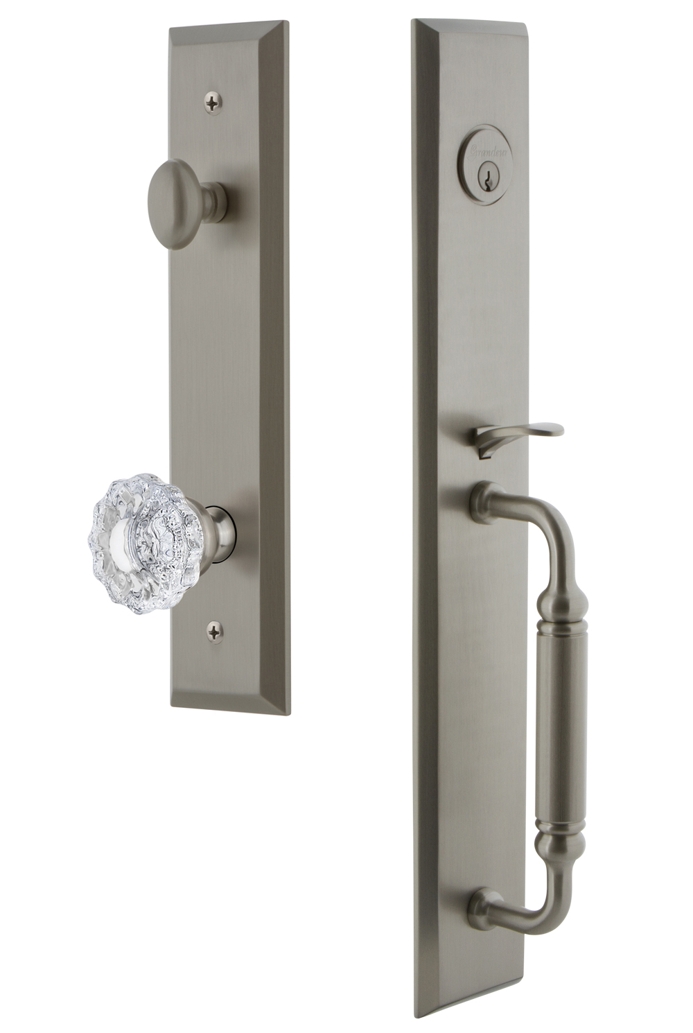 Grandeur Fifth Avenue One-Piece C Grip Handleset