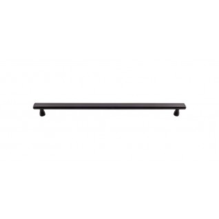 Top Knobs TK857BLK Kingsbridge 12 inch CC Pull Black