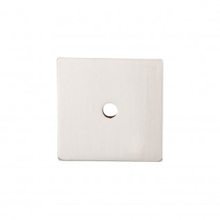 Top Knobs TK95BSN Sanctuary I Square Backplate 1 1/4 Inch Brushed Satin Nickel