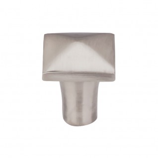 Top Knobs M2056 Aspen II Square Knob 7/8 Inch Brushed Satin Nickel