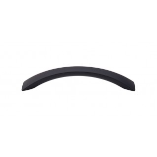 Top Knobs M1147 Crescent Flair Pull 5 1/16 Inch CC Flat Black