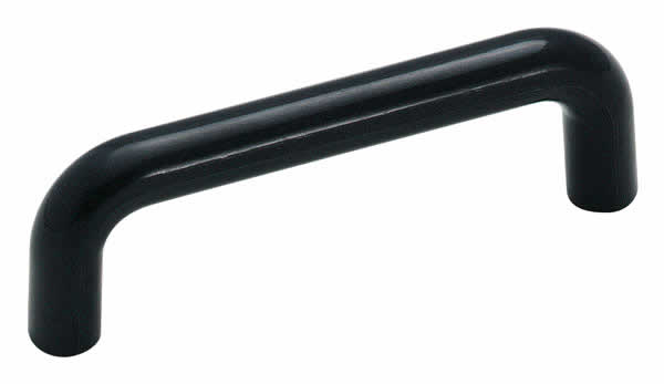 Amerock Allison Value 3 Inch CC Plastic Black Cabinet Pull
