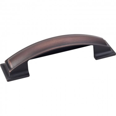 Hardware Resources Annadale 3-3/4 Inch CC Cup Pull - Brushed Oil-Rubbed Bronze