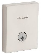 Kwikset 258RCT San Clemente Single Cylinder Deadbolt