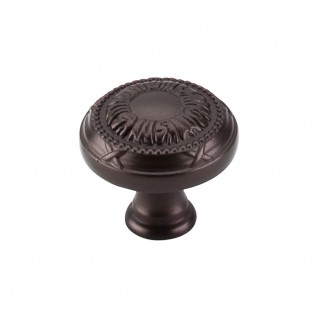 Top Knobs M961 Ribbon Knob 1 1/8 Inch Oil Rubbed Bronze