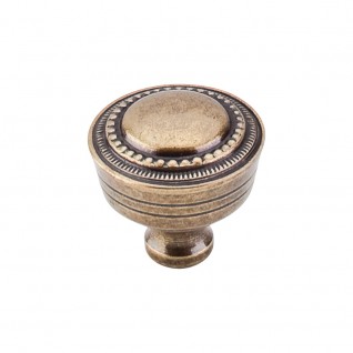 Top Knobs M200 Tuscany Contessa 1 1/4 Inch Knob German Bronze