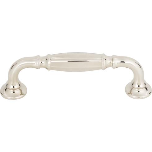 Top Knobs TK1051PN Barrow Pull 3 3/4 Inch CC Polished Nickel