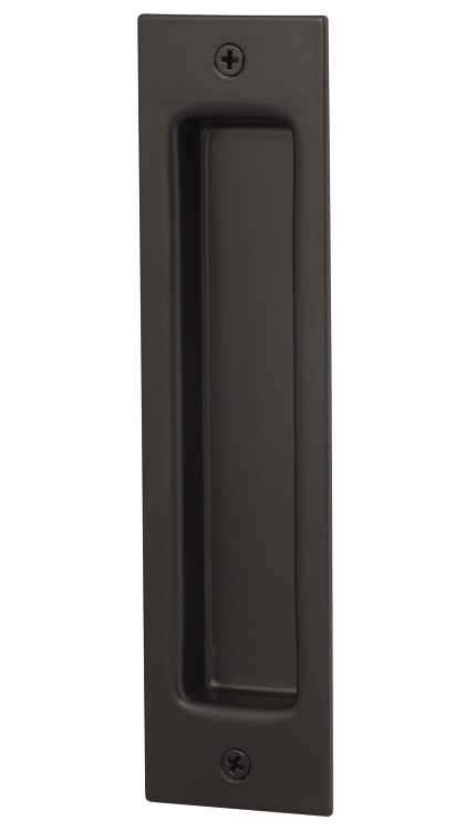 Sure-Loc Flush Barn Door Handle - Flat Black