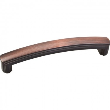 Hardware Resources Delgado 128mm CC Cabinet Pull - Brushed Oil-Rubbed Bronze