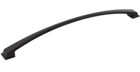 Hardware Resources 305 mm CC Matte Black Arched Roman Cabinet Pull