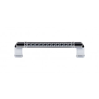 Top Knobs TK206PC Tower Bridge Pull 5 Inch CC Polished Chrome