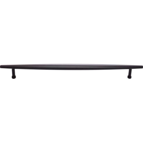 Top Knobs TK967BLK Allendale Pull 12 Inch CC Flat Black