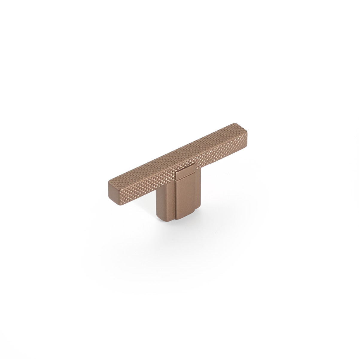 Schaub Quadrato, 2-1/2 Inch cc, T-Knob, Satin Bronze