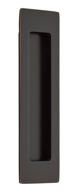 Emtek 7 Inch Modern Rectangular Flush Pull