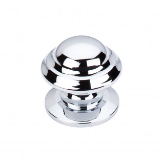 Top Knobs Britannia Collection M1612 Empress Knob 1 3/8 Inch Polished Chrome