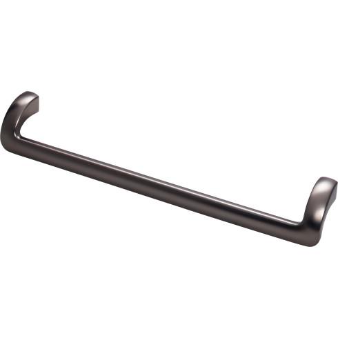 Top Knobs TK954AG Kentfield Pull 8 13/16 Inch CC Ash Gray