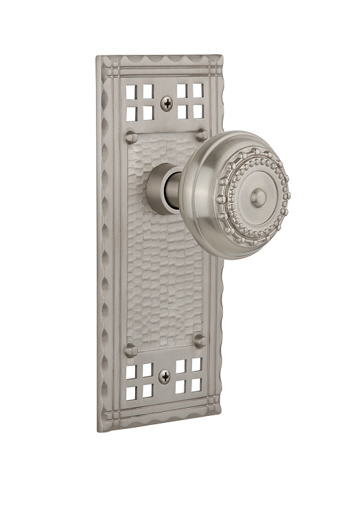 Nostalgic Warehouse Craftsman Plate with Meadows Knob