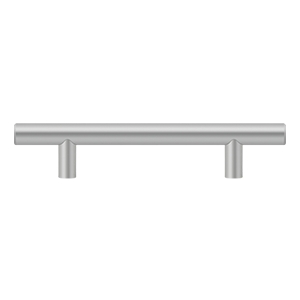 Deltana Bar Pulls, Stainless Steel 3-3/4 Inch Finish Overall 6 1/8 Inch