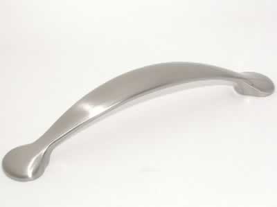 Top Knobs M420 Nouveau Honeyman Pull 5 1/16 Inch CC Polished Chrome