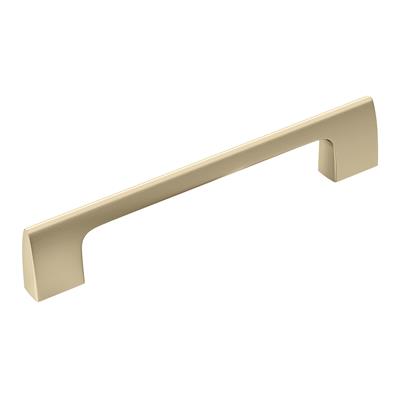 Amerock Riva 5-1/16 Inch cc Cabinet Pull Golden Champagne