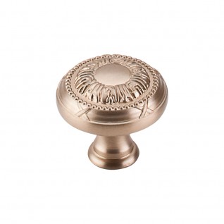 Top Knobs M1645 Ribbon Knob 1 1/8 Inch Brushed Bronze