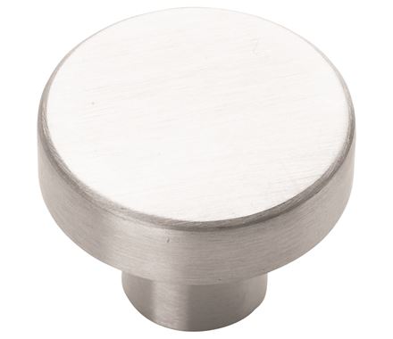 Amerock Stainless Steel 1 1/4 Inch Cabinet Knob- Stainless Steel