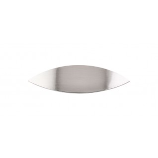 Top Knobs M414 Nouveau 2 1/2 Inch CC Eyebrow Cup Pull Brushed Satin Nickel