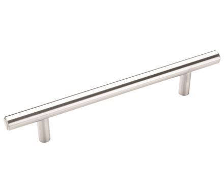 Amerock Bar Pulls 5 1/16 Inch CC Cabinet Pull Sterling Nickel