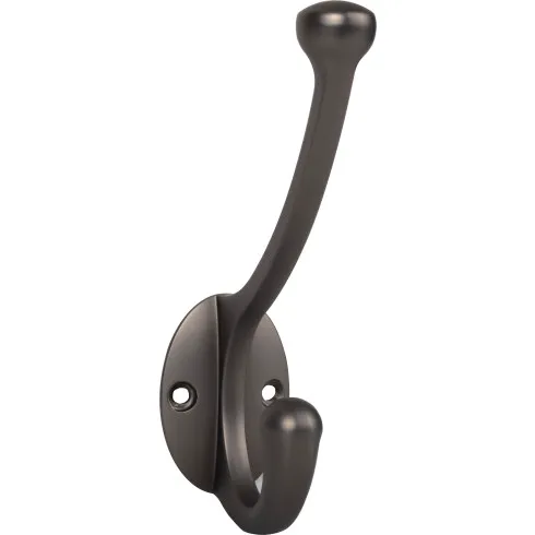 Top Knobs TK1064AG Bergen Hook 5 9/16 Inch Ash Gray