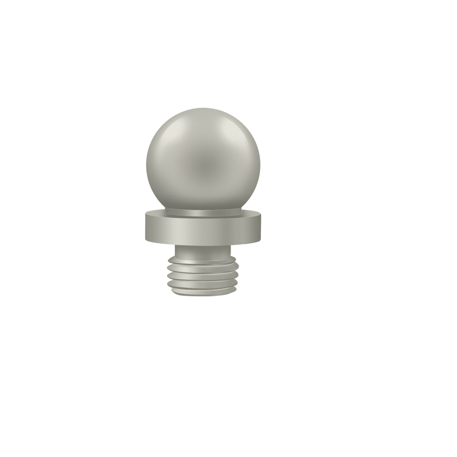 Deltana 3 Inch x 3 Inch and 3 Inch x 2.5 Inch Ball Tip, Brushed Nickel