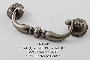 Residential Essentials 10217 Cabinet Pull in Aged Pewter